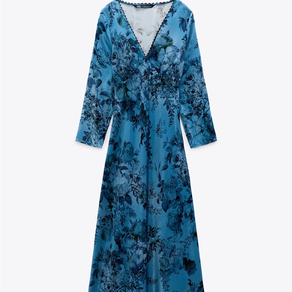 Zara floral dress